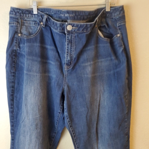 Lane Bryant Straight Leg Stretch Genius Fit Jeans - Picture 8 of 8